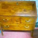Walnut desk Directoire