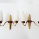 Pair of wall ligths vintage 1950