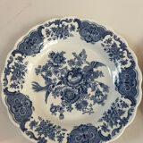 6 English porcelain plates "Windsor" Ridgway 1792 Staffordshire