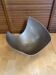 Service bowl michael lax design polished aluminium 1980s vintage cut