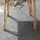 Paire de chaises et table rotin osier vintage XXème