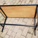 60's metal coffee table and formica