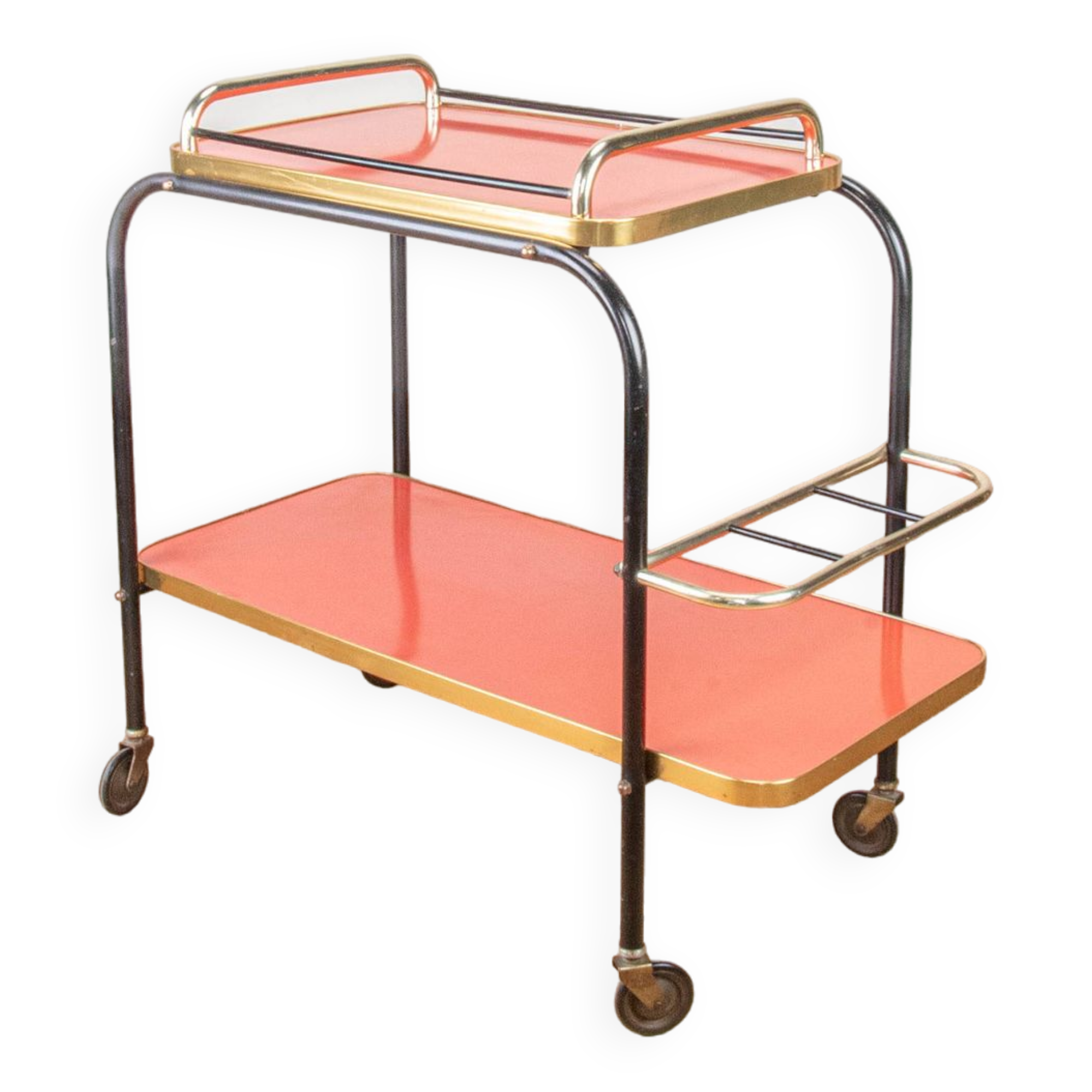 Formica serving trolley