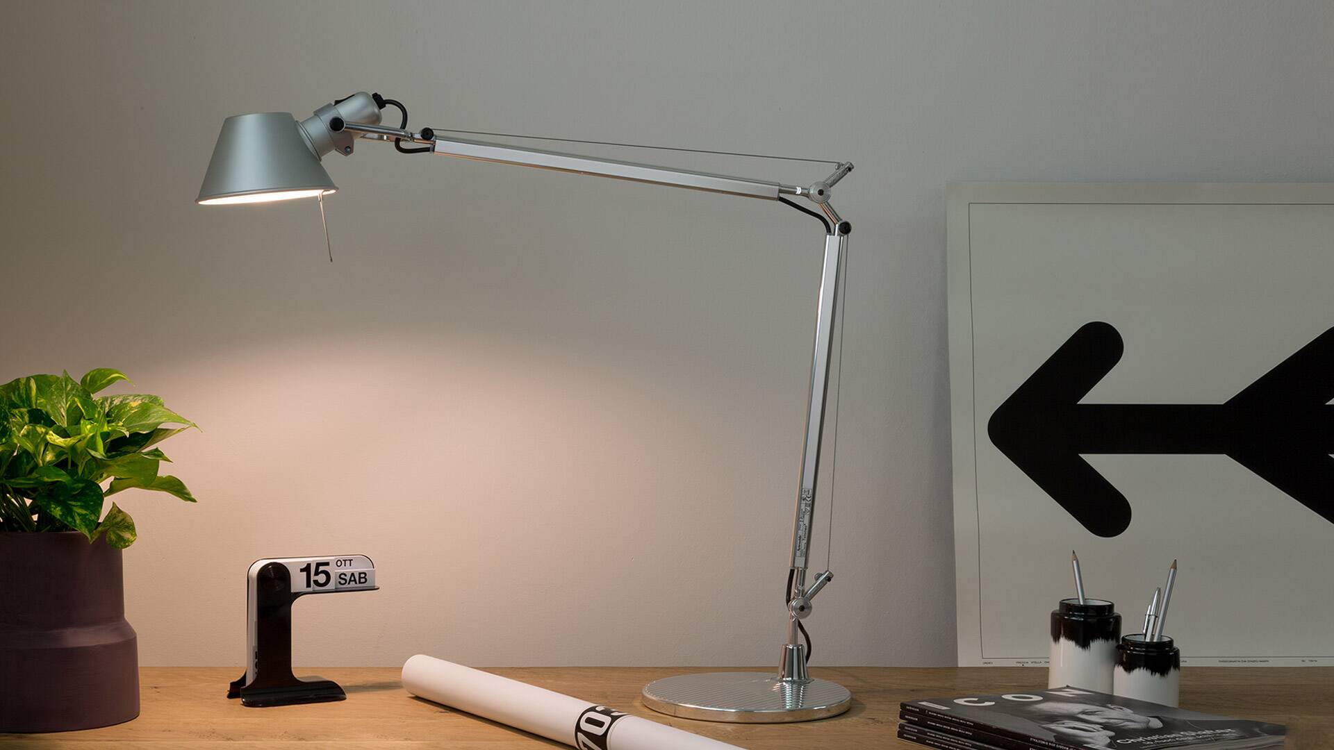 Lampe de bureau Tolomeo | Design Michele de Lucchi