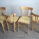 Lot de 4 chaises bistro Luterma vintage