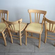 Set of 4 vintage Luterma bistro chairs