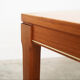 Vintage teak and beech coffee table, Danish design.