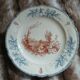 10 antique flat plates "Louis XIII" Choisy le Roi