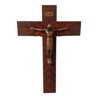 Art Deco style crucifix