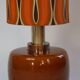 Lampadaire géant Flower Power en céramique orange