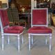 Pair of Louis XVI style chairs