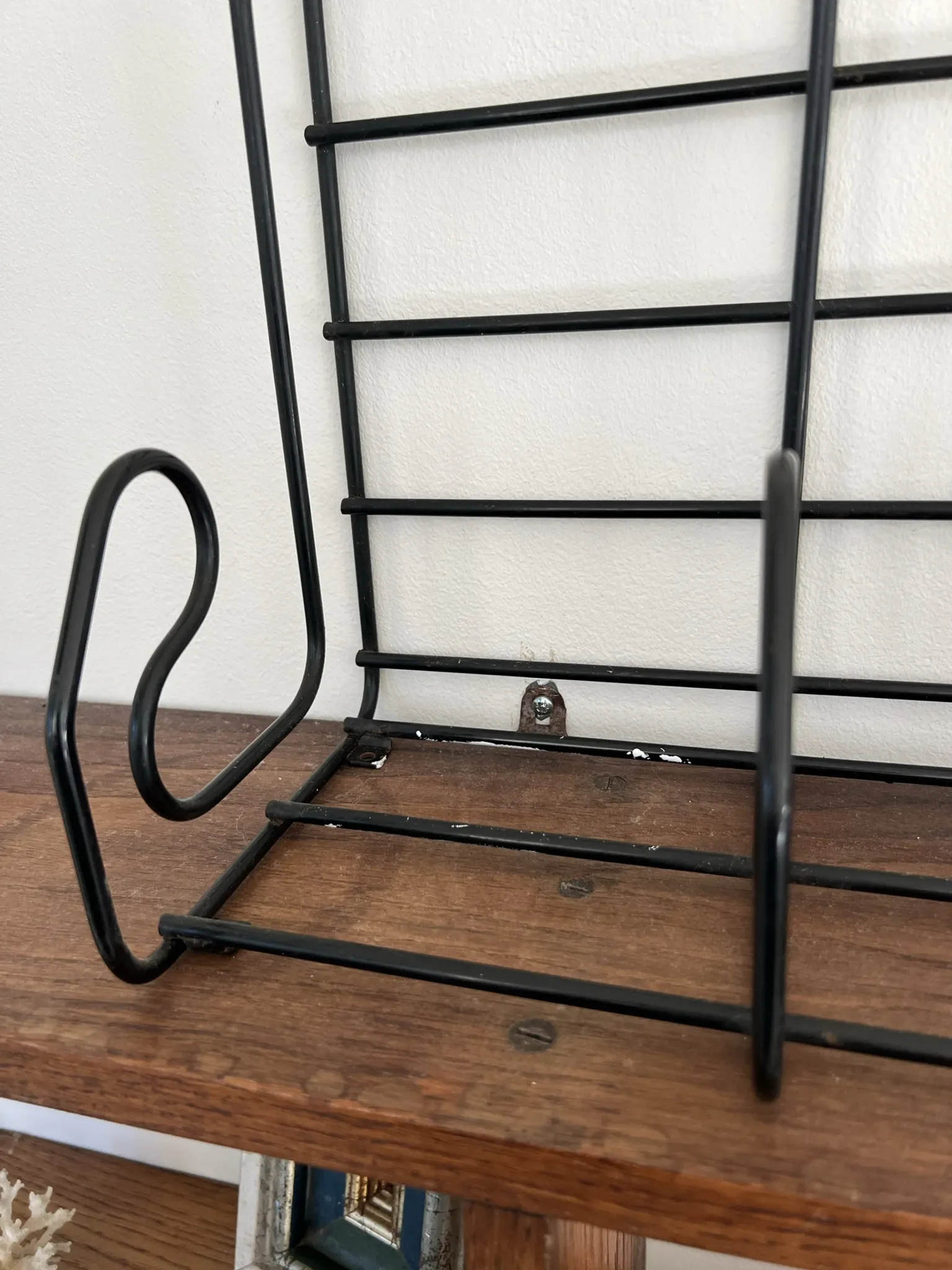 Vintage wall coat rack IKEA
