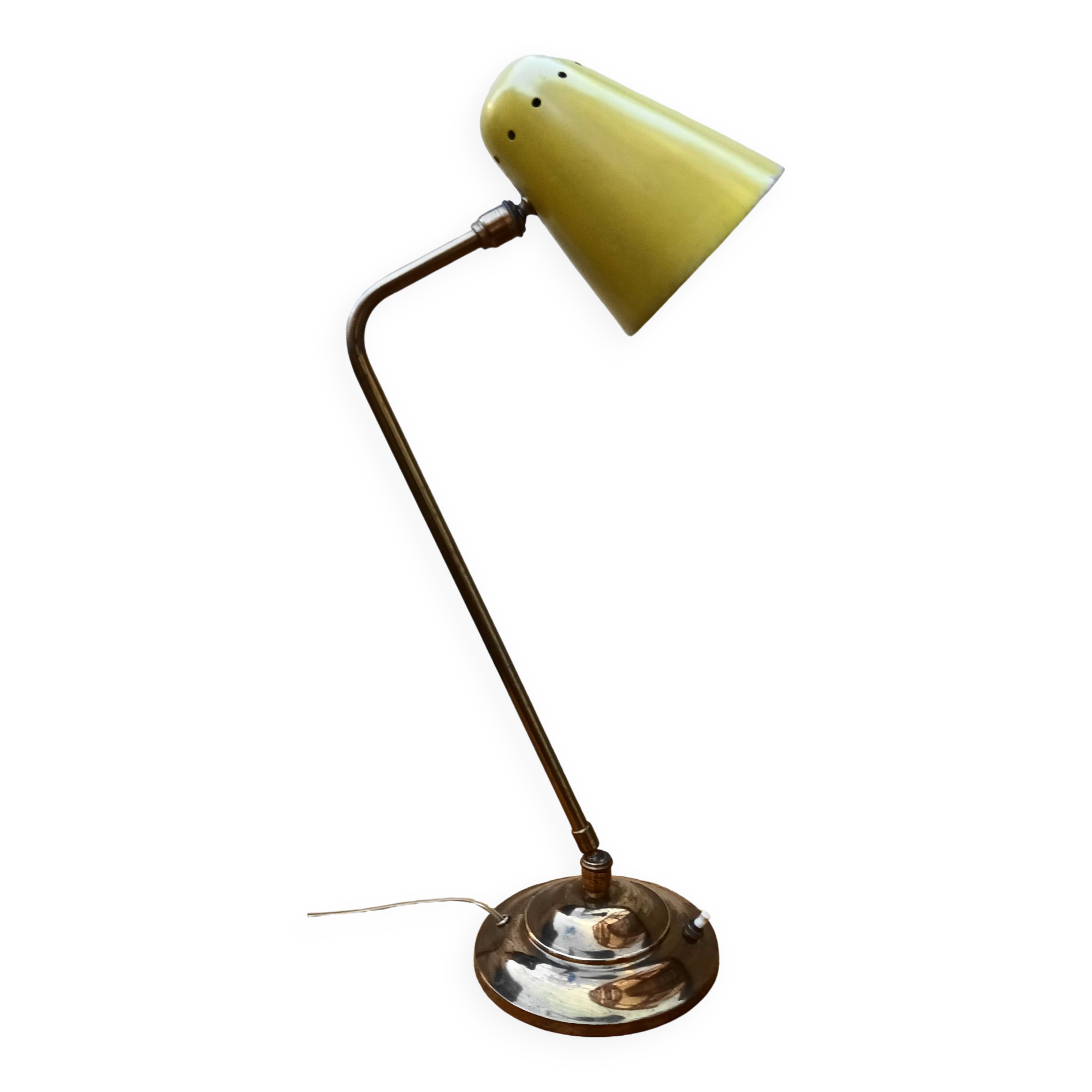 Lampe cocotte attribuée a Robert Mathieu,Années 50