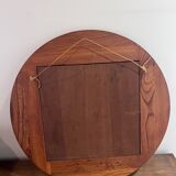 Solid elm mirror 70s