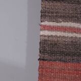 Vintage Turkish rug from Oushak, hand-woven 84x351 cm