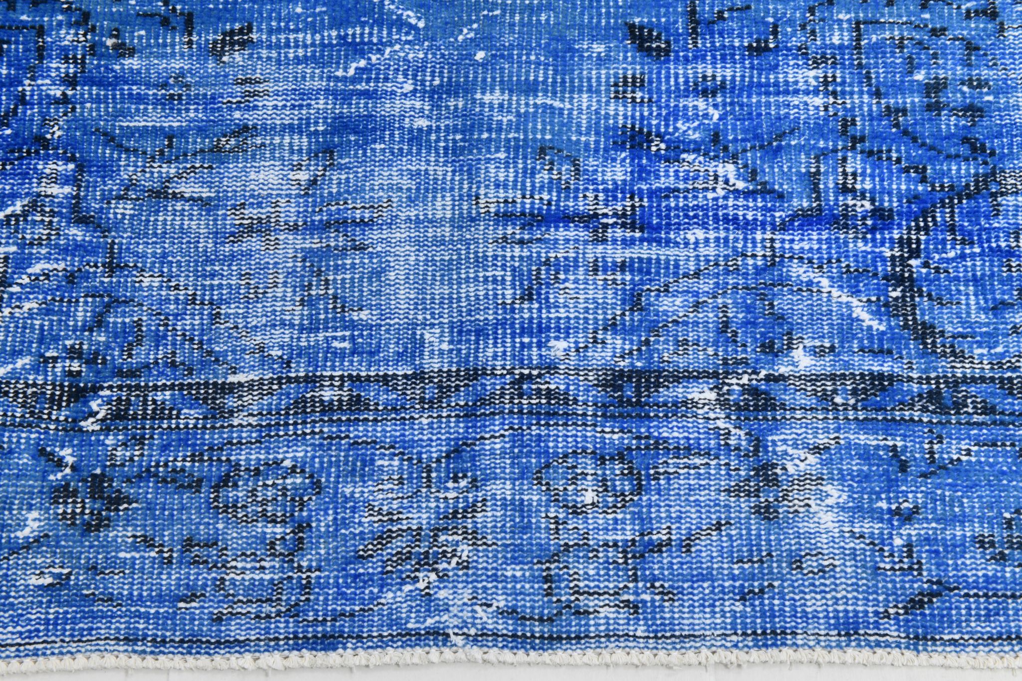6x9 Classic Blue Turkish Rug, 191x272Cm