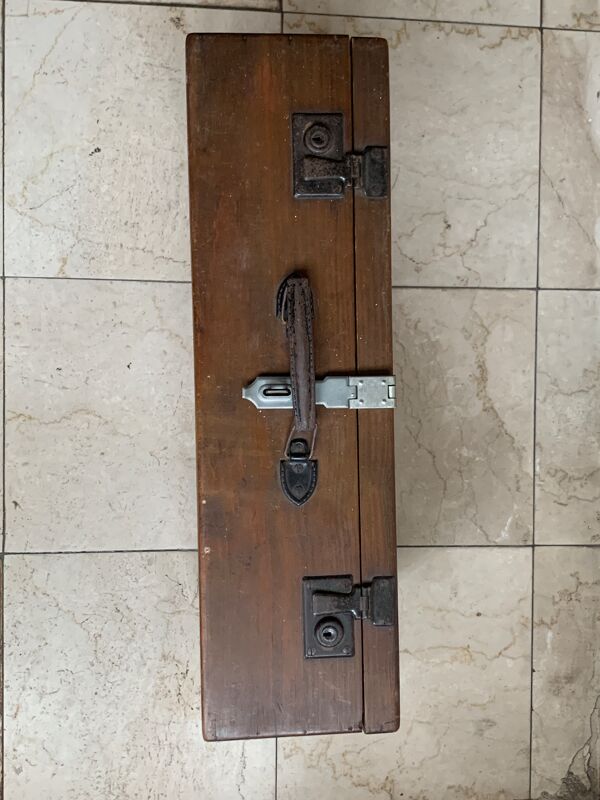 Valise ancienne en bois