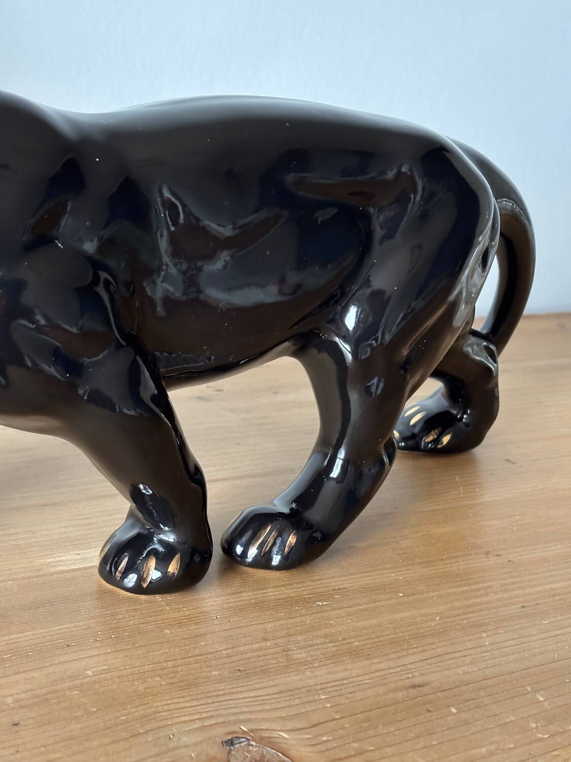 Panthère en faïence Art Déco