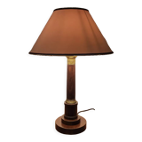 Wooden table lamp