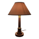 Wooden table lamp