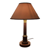 Wooden table lamp