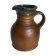 Pitcher traditional pottery Folk art in old enamelled sandstone