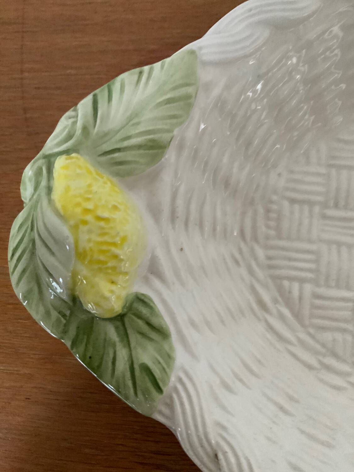 Vintage slip dish