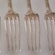 Christofle ribbon model 24 dessert cutlery