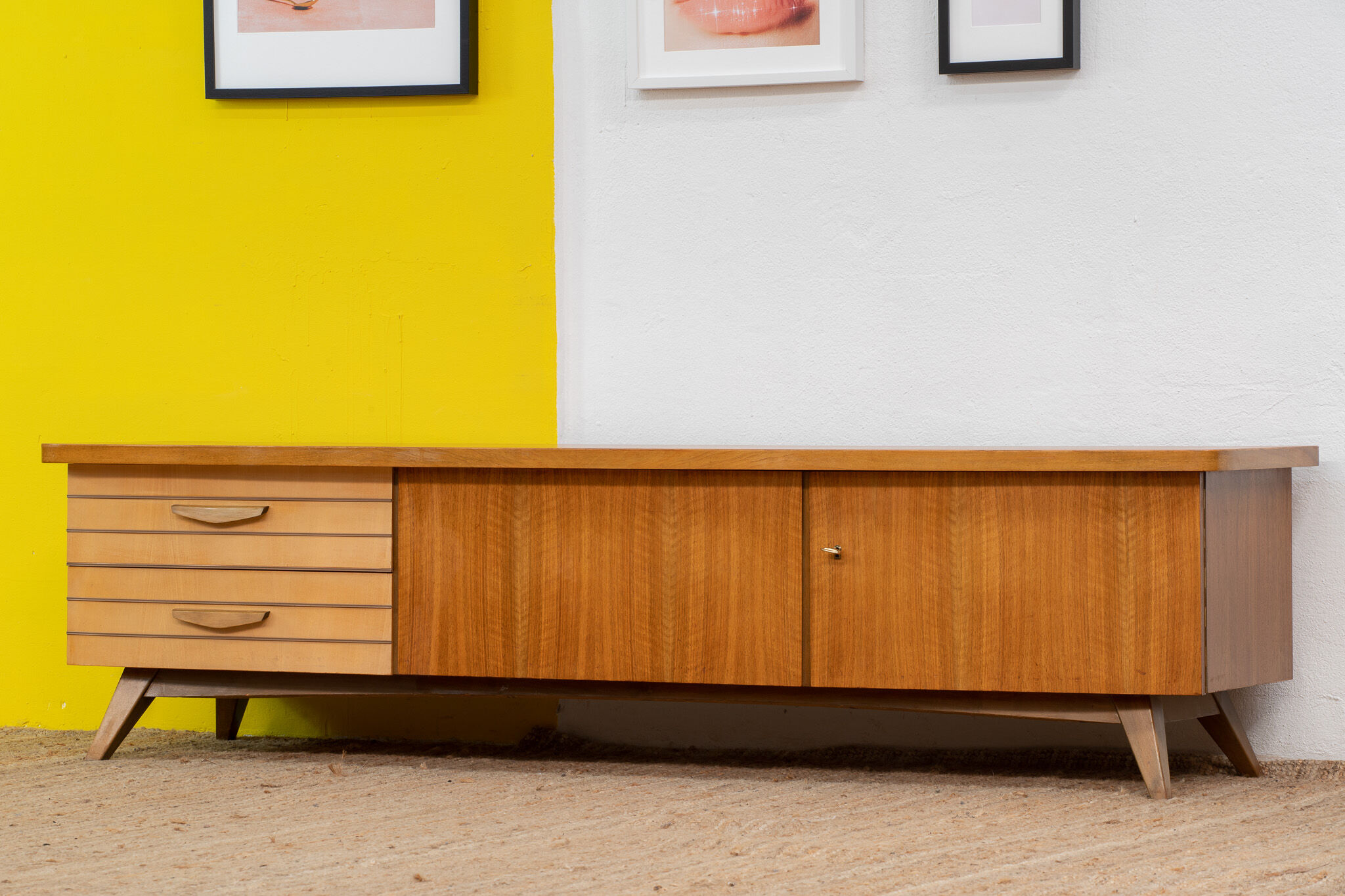 Scandinavian sideboard 209 cm