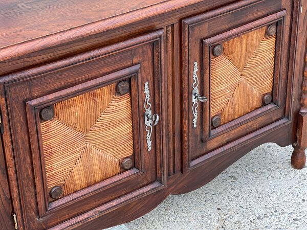 Buffet attribué à Charles Dudouyt, travail basque, France 1940