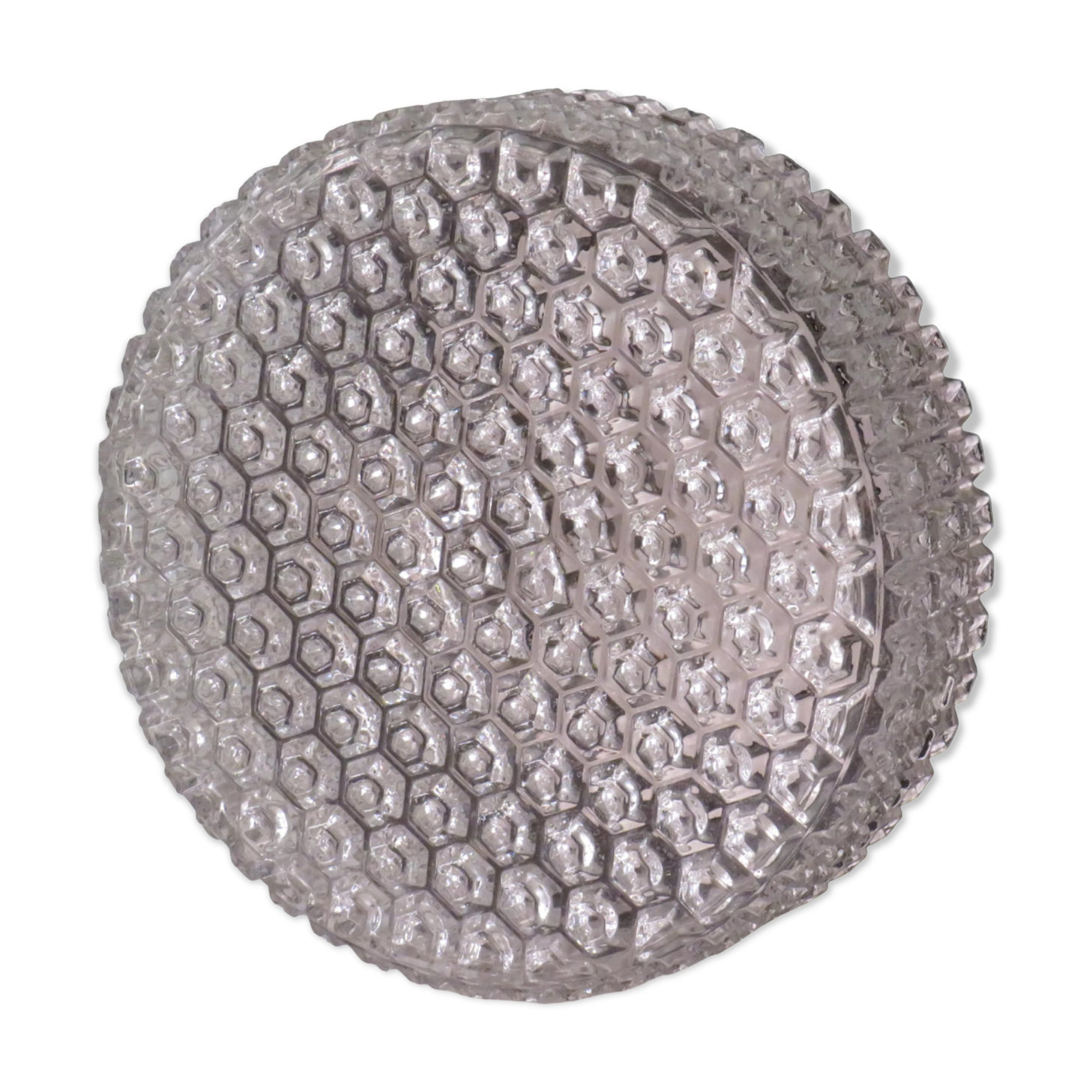 Brutalist wall or ceiling lamp by Niko Belgique 1960