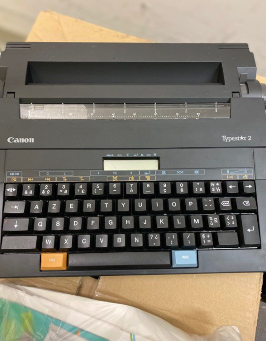 Canon Typestar 2 typewriter