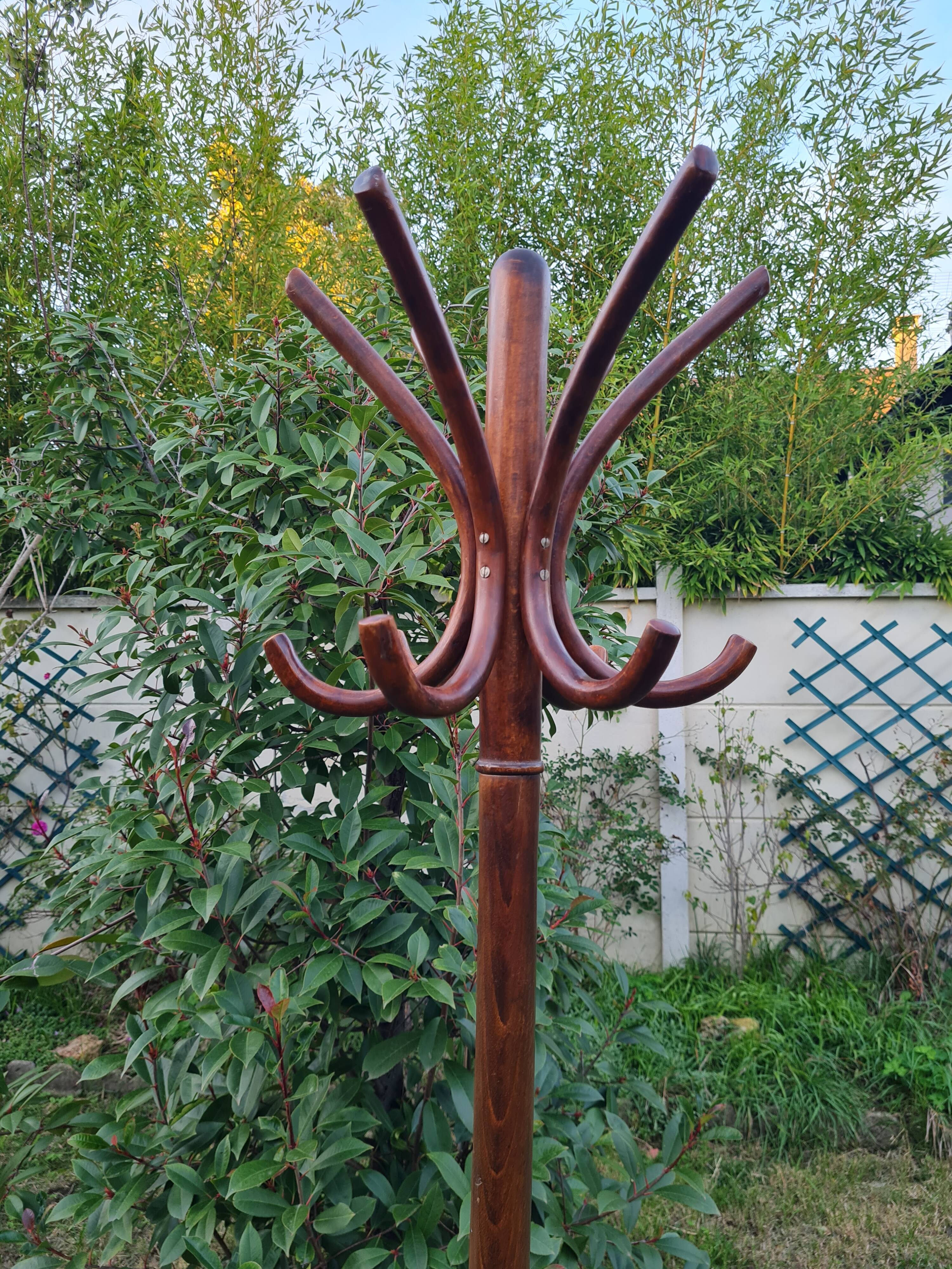 Vintage parrot coat rack
