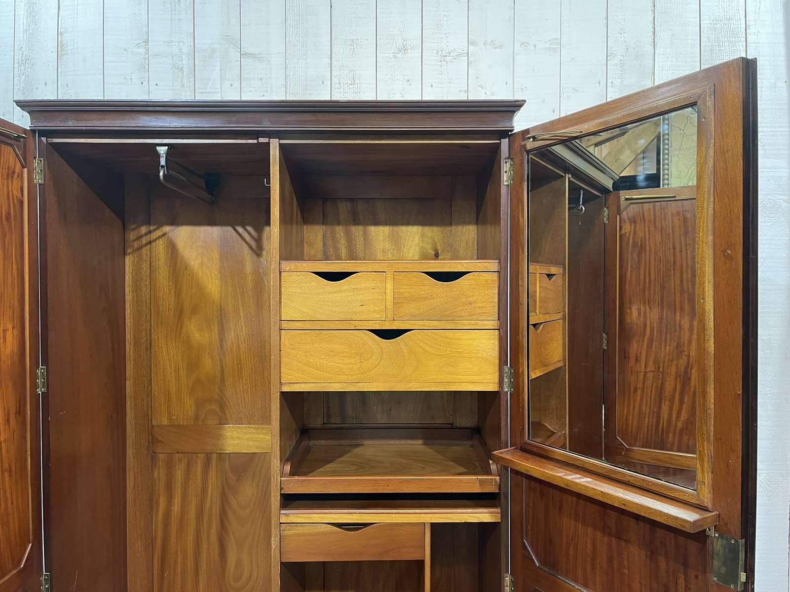 1930s Compactum mahogany cabinet