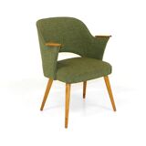 Scandinavian beech armchair, Sweden, 1960