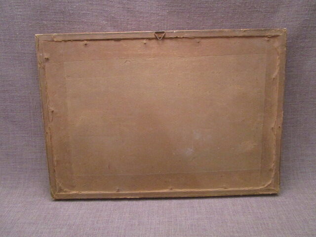 Old still life "hairy table" watercolor