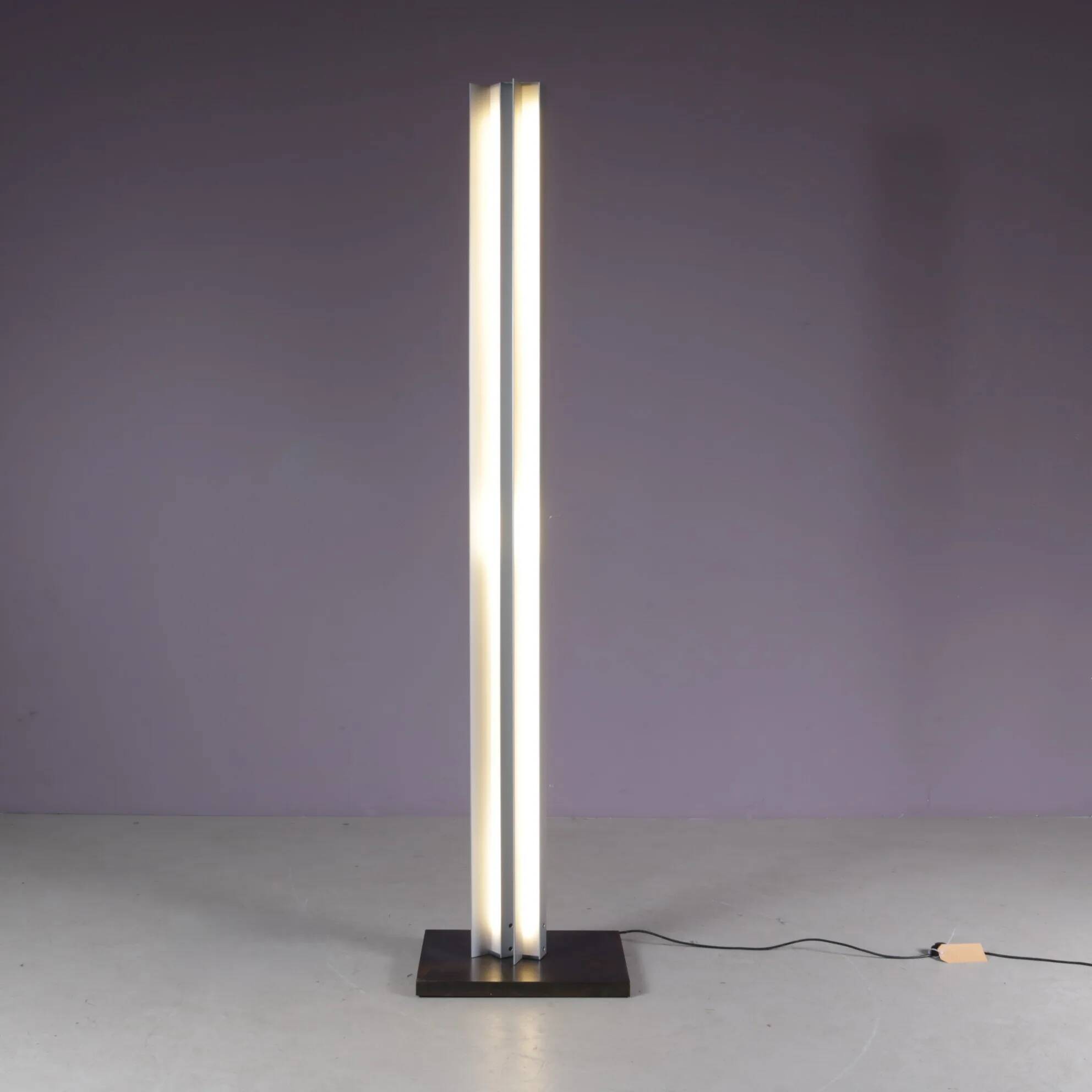 1990s Charis floor lamp Herman Hermsen O-serie 13/18 (design award 2002)