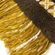 Vintage rug ochre yellow - brown / floor rug / wall tapestry