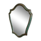 Mirror baroque style frame gilded wood gray