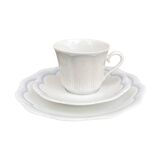 Schirnding Bavaria Breakfast Set – 1960s, signed, Art Deco porcelain