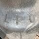 Ancient zinc milk can