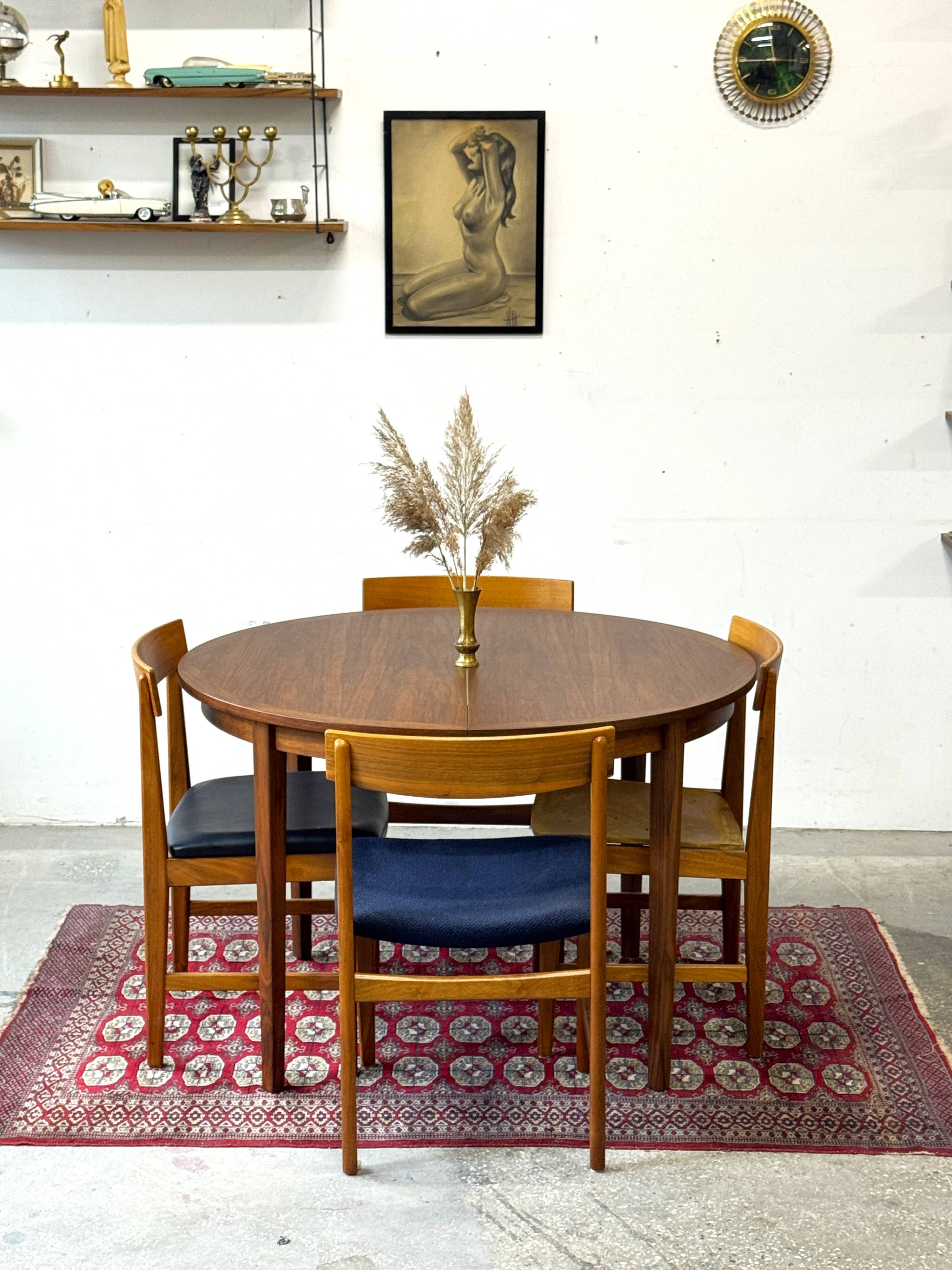Teak Chairs, Ulferts, Denmark, 1960s, Mid-C Modern, VNTG