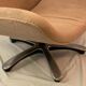 Vintage swan style swivel chair