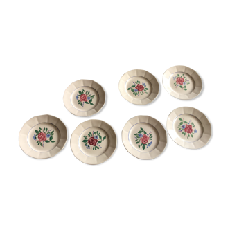 Digoin sarreguemines dessert plates