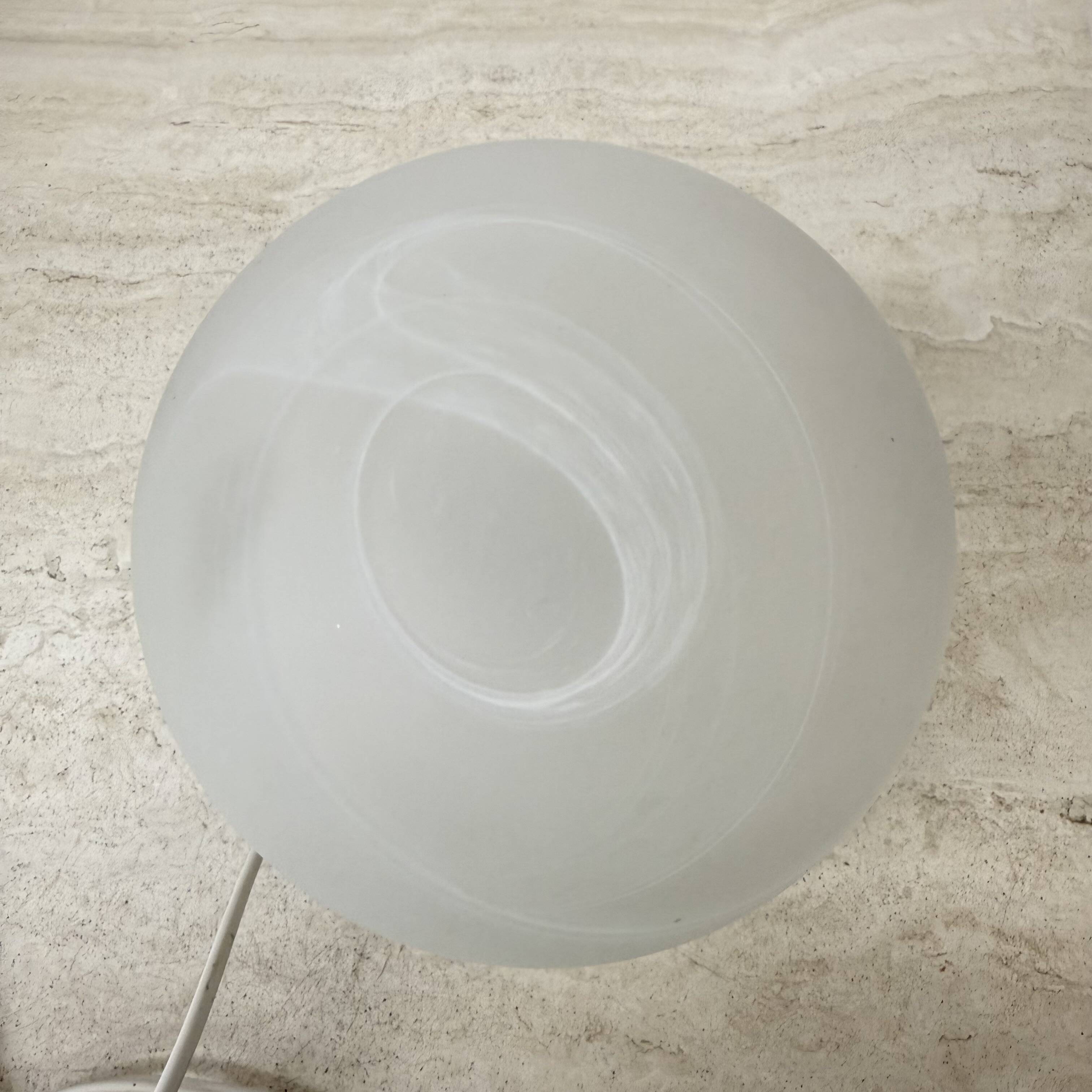 Vintage Wofi leuchten glass table lamp Mars