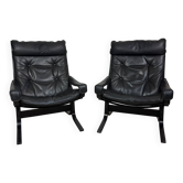 Paire de fauteuils Siesta par Ingmar Relling pour Westnofa