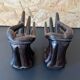 Paire de mains sculptées esprit Ida Bagus