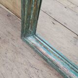 Burmese teak mirror