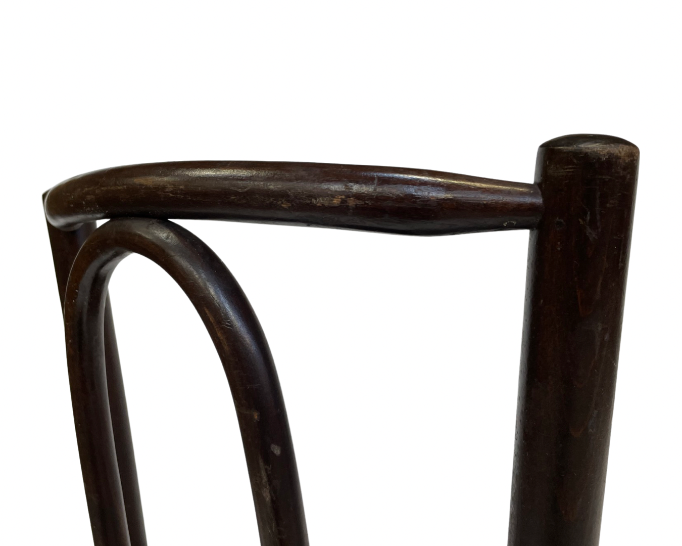 Set of four vintage bistro chairs 50