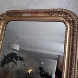 Ancient golden mirror